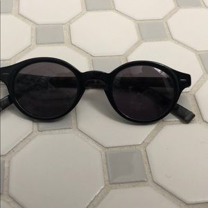John Varvatos moto style sunglasses  gray lens
